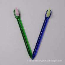 Toothbrush Shape Glass Dabber Tools 120MM Toothpaste Glass Dabbing Tool For Quartz Banger Oil